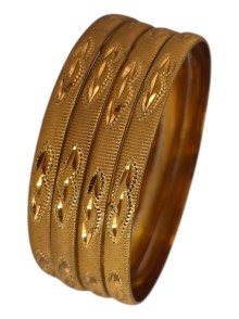 Gold Plated Bangles